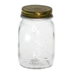 Medium Mason Glass Jar / 13cmH -1