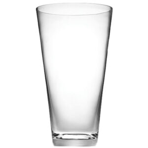 Flared Glass Vase - 12cmD x 25cmH -1