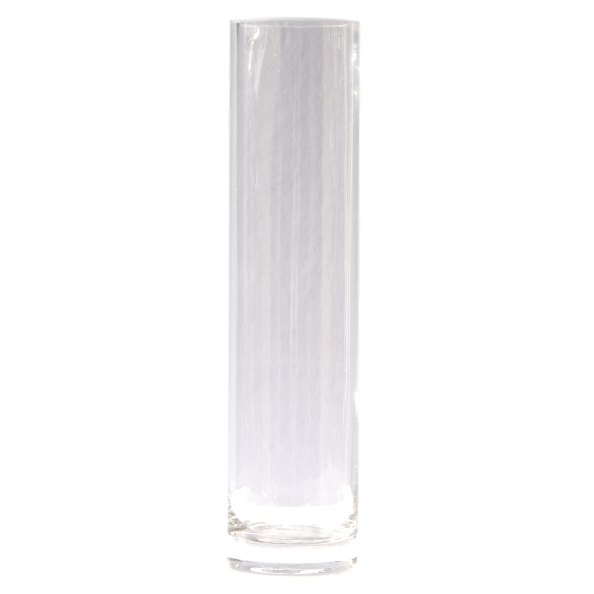 Glass Cylinder Bud Vase / 6cmD x 25cmH -1