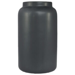 007-136GRY grey Sorrento cylinder ceramic vase