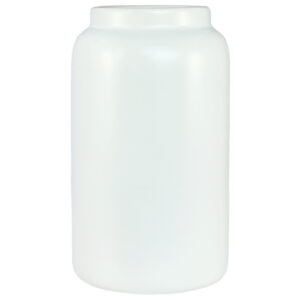 007-136WHT White Sorrento cylinder ceramic vase