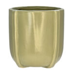 Positano Ceramic Pot 10.8cm green by Floral Craft