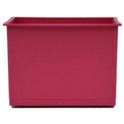 Square Posy Box - 14 x 14 x 11cmH / Hot Pink