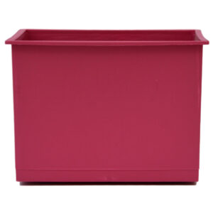 Square Posy Box - 14 x 14 x 11cmH / Hot Pink