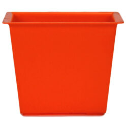 Square Posy Box - 14 x 14 x 11cmH / Orange