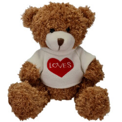 Luca T-Shirt Teddy - 20cm / Brown