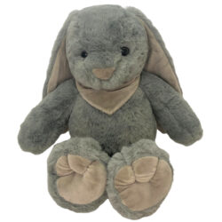 Lop Eared Plush Rabbit - 32cmH / Grey