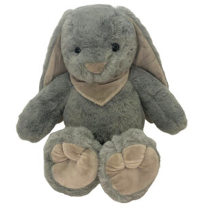 Lop Eared Plush Rabbit - 32cmH / Grey