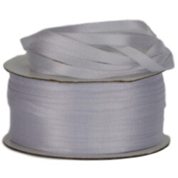 Double Face Satin Ribbon - 3mm x 50mts / White