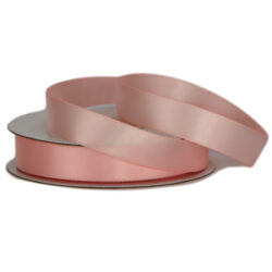 Double Face Satin Ribbon - 15mm x 25mts / Light Pink