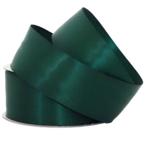 Double Face Satin Ribbon - 38mm x 25mts / Hunter Green -1