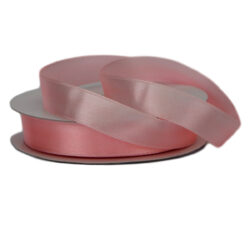 ingle Face Satin Ribbon - 15mm x 25mts / Light Pink -1