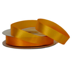 Single Face Satin Ribbon - 15mm x 25mts / Yellow -1