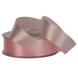 Single Face Satin Ribbon - 25mm x 25mts / Light Pink -1