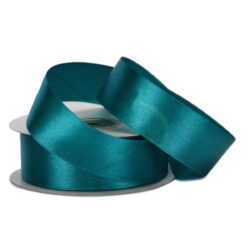 Single Face Satin Ribbon - 25mm x 25mts / Turquoise -1