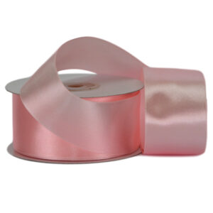 Single Face Satin Ribbon - 38mm x 25mts / Light Pink