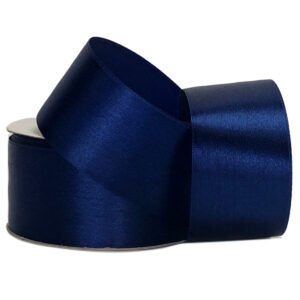 Single Face Satin Ribbon - 38mm x 25mts / Navy