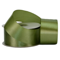 Single Face Satin Ribbon - 38mm x 25mts / Sage