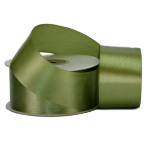 Single Face Satin Ribbon - 38mm x 25mts / Sage