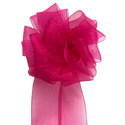 Woven Edge Organza Ribbon - 38mm x 50mts / Beauty