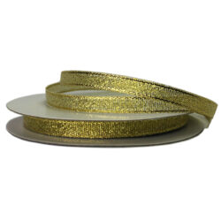 Metallic Ribbon - 7mm x 25mtr / Gold