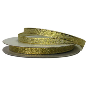 Metallic Ribbon - 7mm x 25mtr / Gold