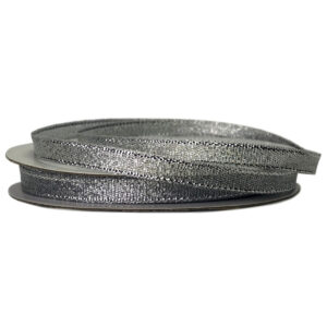 Metallic Ribbon - 7mm x 25mtr / Silver