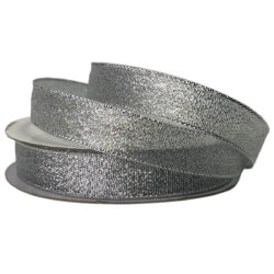 Metallic Ribbon - 15mm x 25mtr / Silver