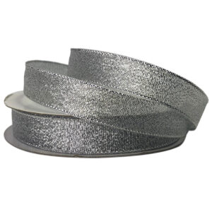 Metallic Ribbon - 15mm x 25mtr / Silver