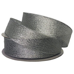Metallic Ribbon - 25mm x 25mtr / Silver