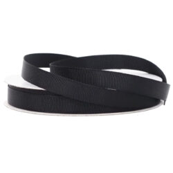 Grosgrain Ribbon - 10mm x 25mtr / Black
