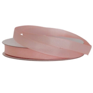 Grosgrain Ribbon - 10mm x 25mtr / Light Pink