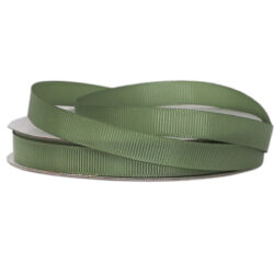 Grosgrain Ribbon - 10mm x 25mtr / Sage