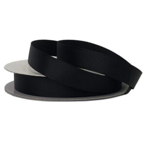 Grosgrain Ribbon - 15mm x 25mtr / Black