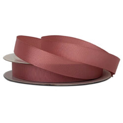 Grosgrain Ribbon - 15mm x 25mtr / Dusty Rose