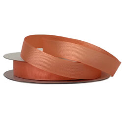 Grosgrain Ribbon - 15mm x 25mtr / Peach