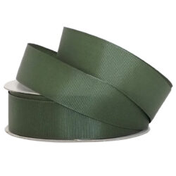 Grosgrain Ribbon - 25mm x 25mtr / Fern