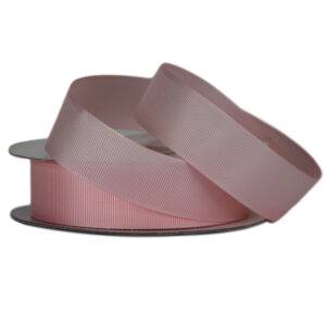 Grosgrain Ribbon - 25mm x 25mtr / Light Pink