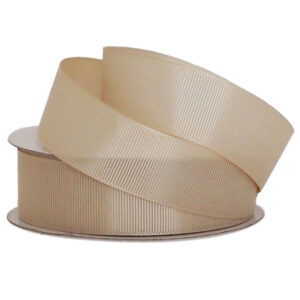 Grosgrain Ribbon - 25mm x 25mtr / Nude