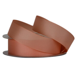 Grosgrain Ribbon 25mm x 25m / Peach