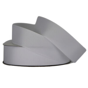 Grosgrain Ribbon - 25mm x 25mtr / White