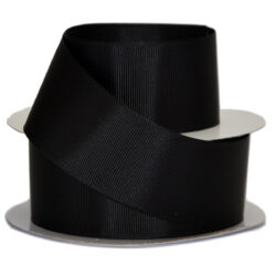 Grosgrain Ribbon - 38mm x 25mtr / Black