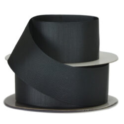 Grosgrain Ribbon - 38mm x 25mtr / Charcoal