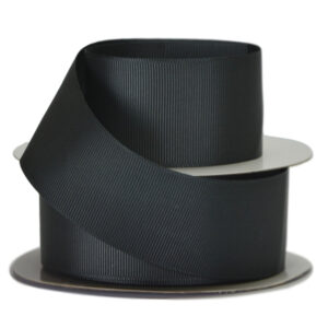 Grosgrain Ribbon - 38mm x 25mtr / Charcoal