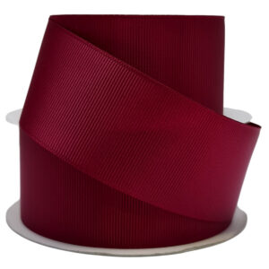 Grosgrain Ribbon - 38mmx25mtr / Wine