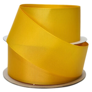 Grosgrain Ribbon - 38mm x 25mtr / Yellow