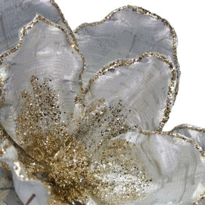 Magnolia Stem - 65cmL / Silver -1