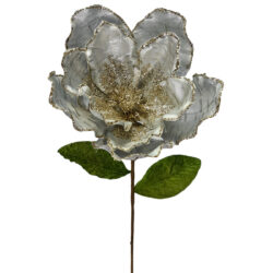 Magnolia Stem - 65cmL / Silver