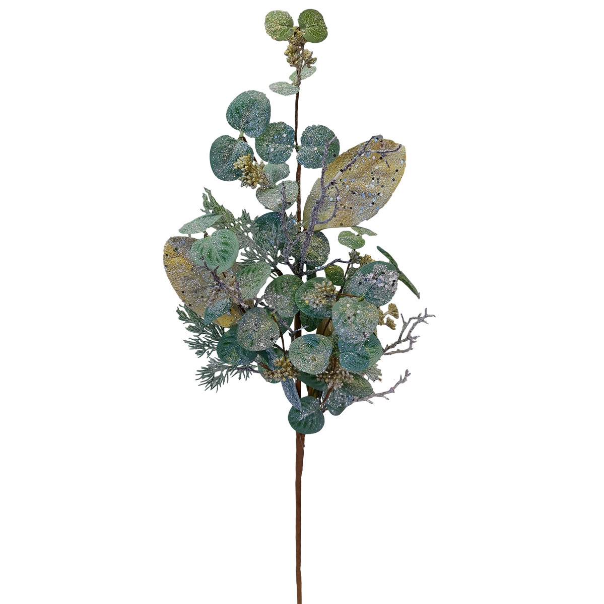 Jolie Eucalyptus/Pine Spray w/Glitter - 78cm