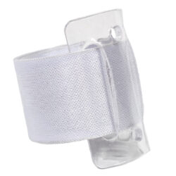 Metal corsage wrap bracelet, pack/6